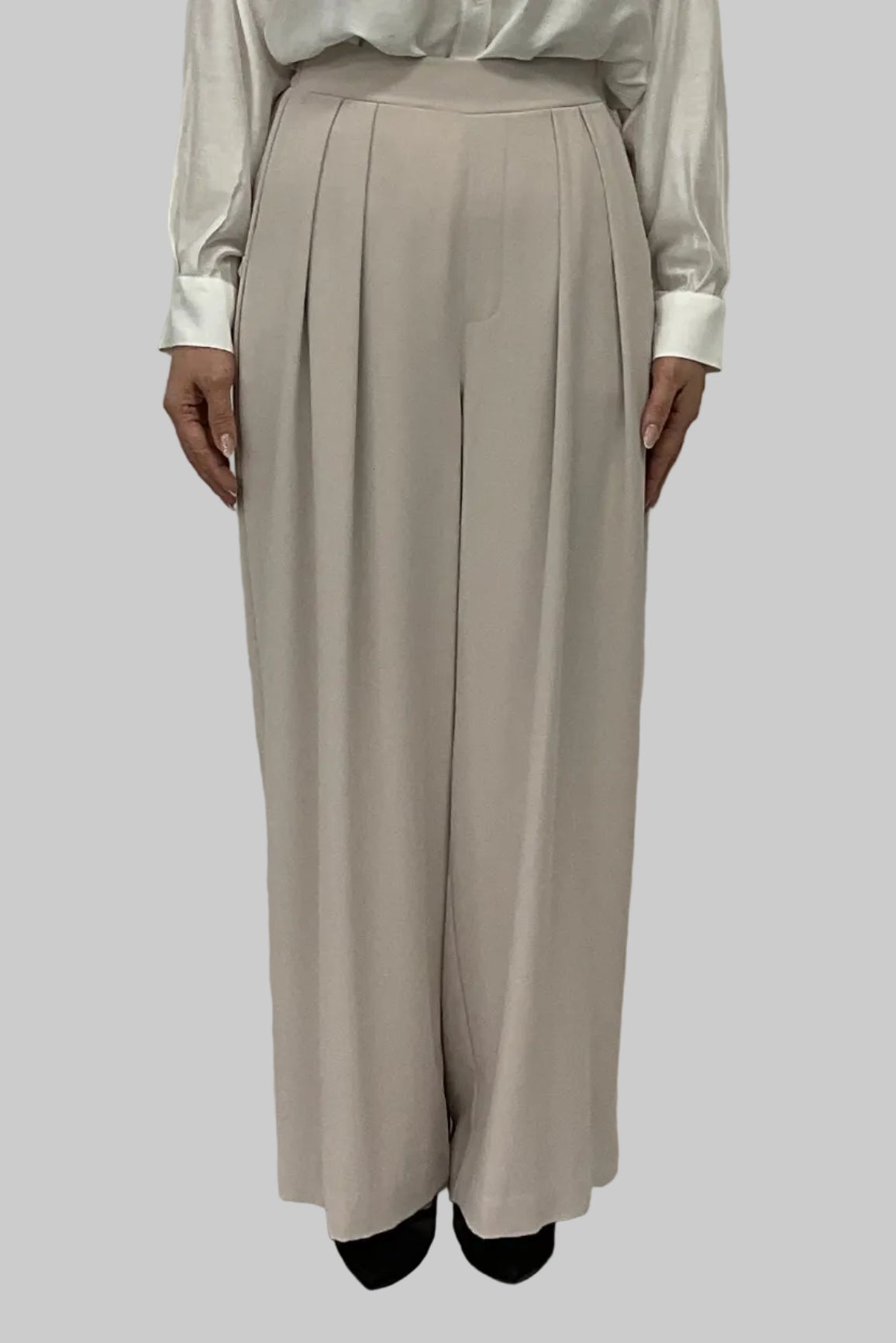 〈ご試着キャンペーン対象品〉ハイウエストストレートパンツ2