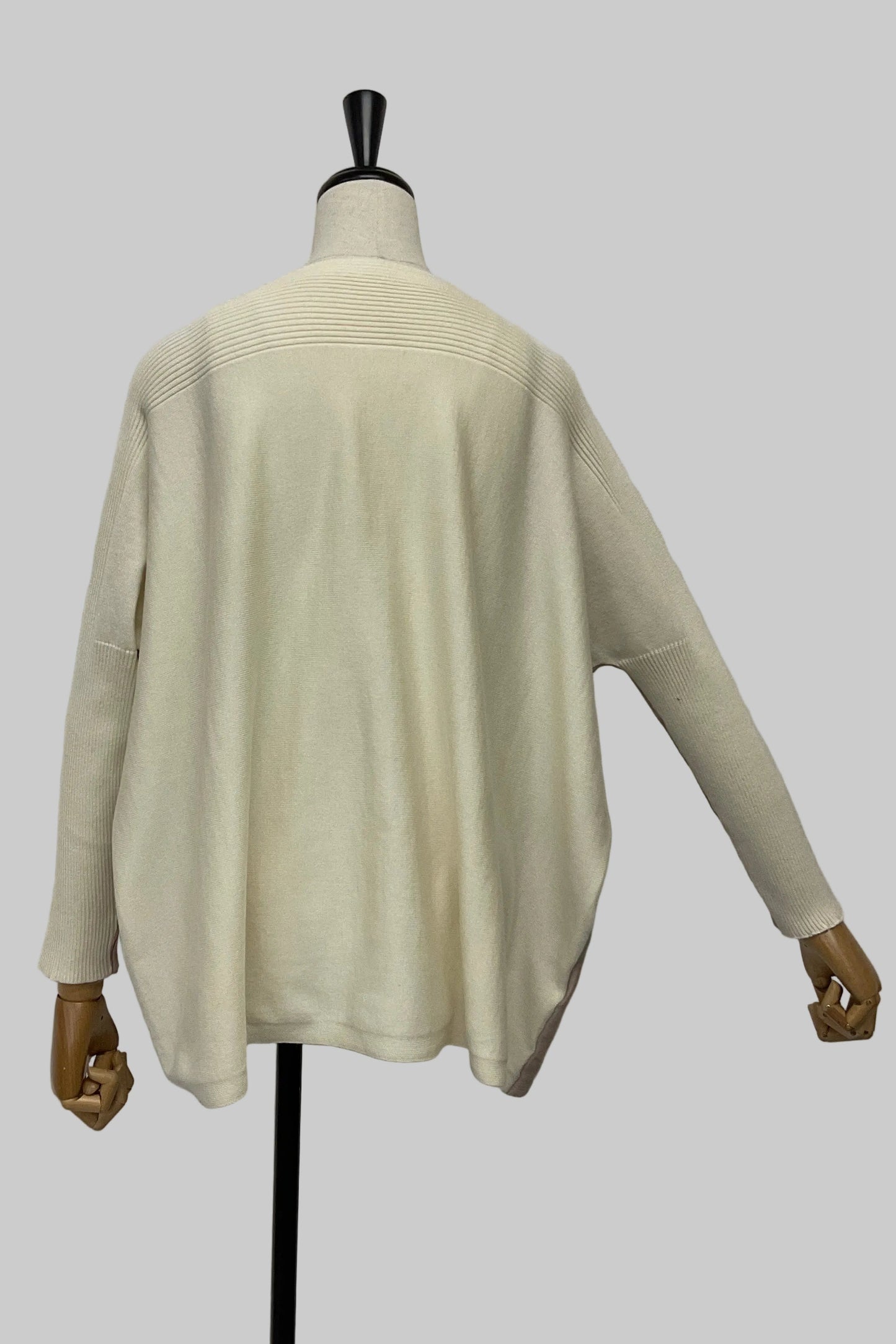 バイカラーニット