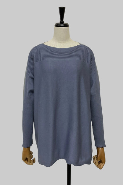 バイカラーニット