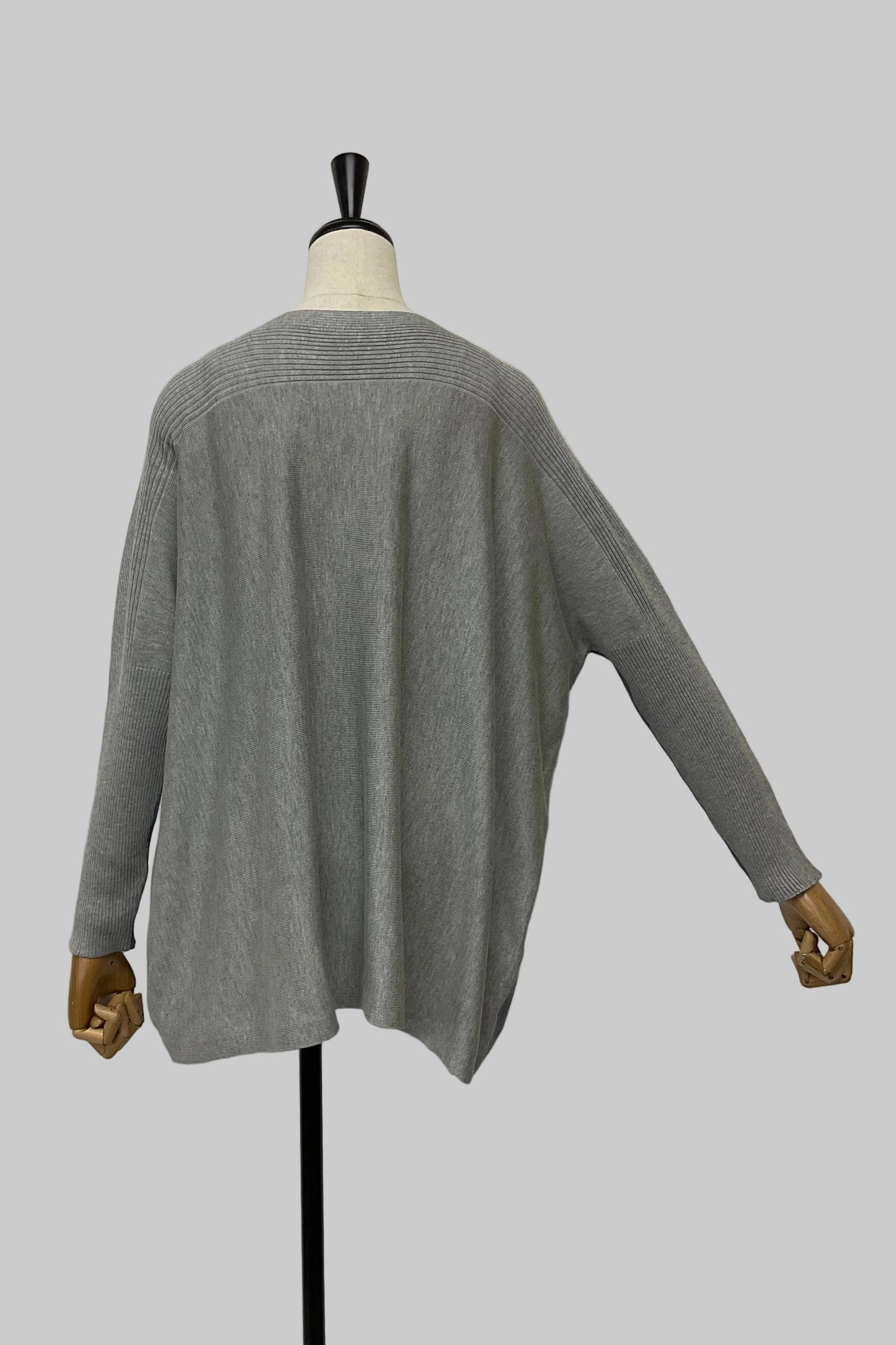 バイカラーニット