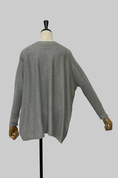 バイカラーニット