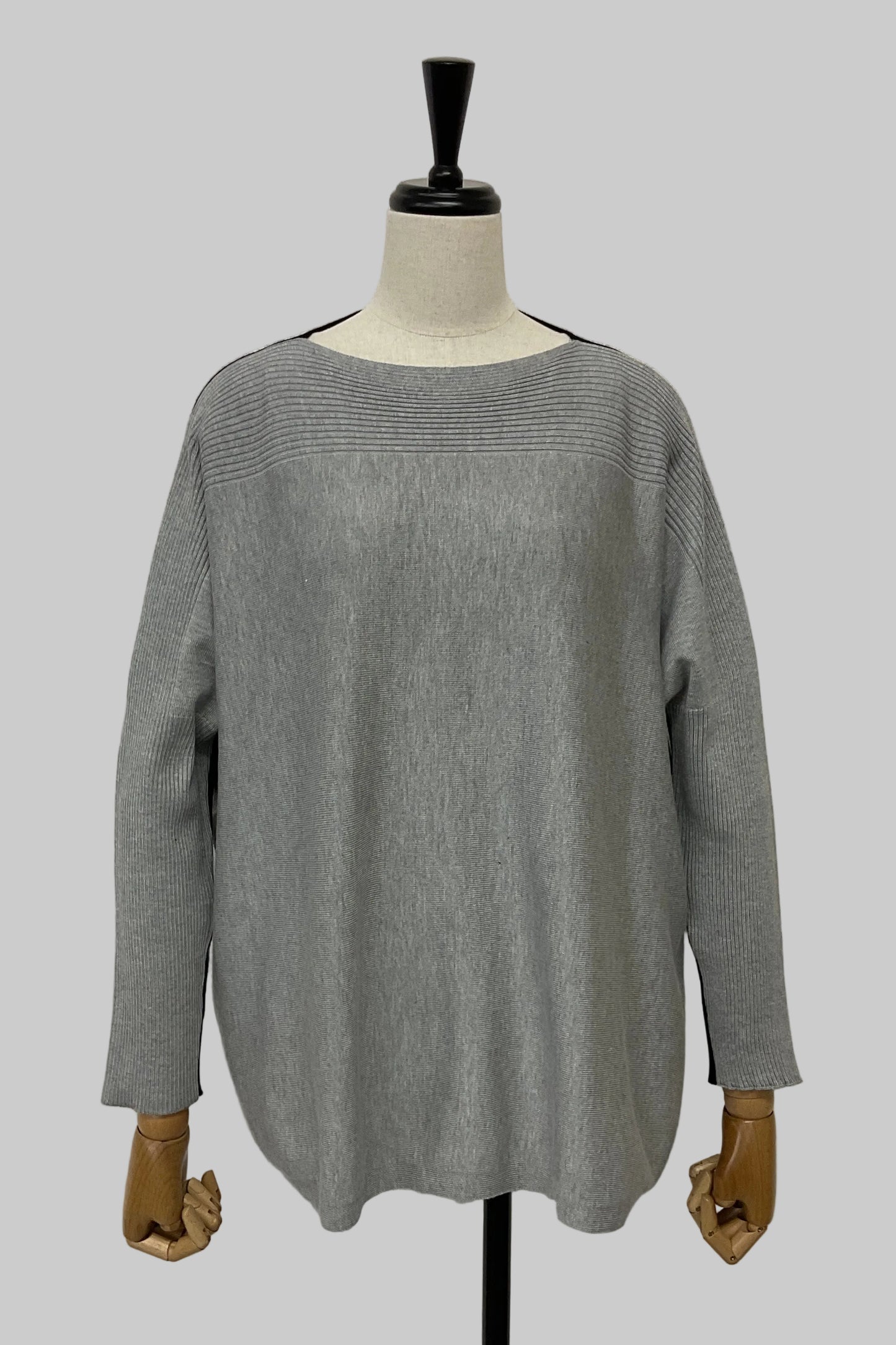 バイカラーニット