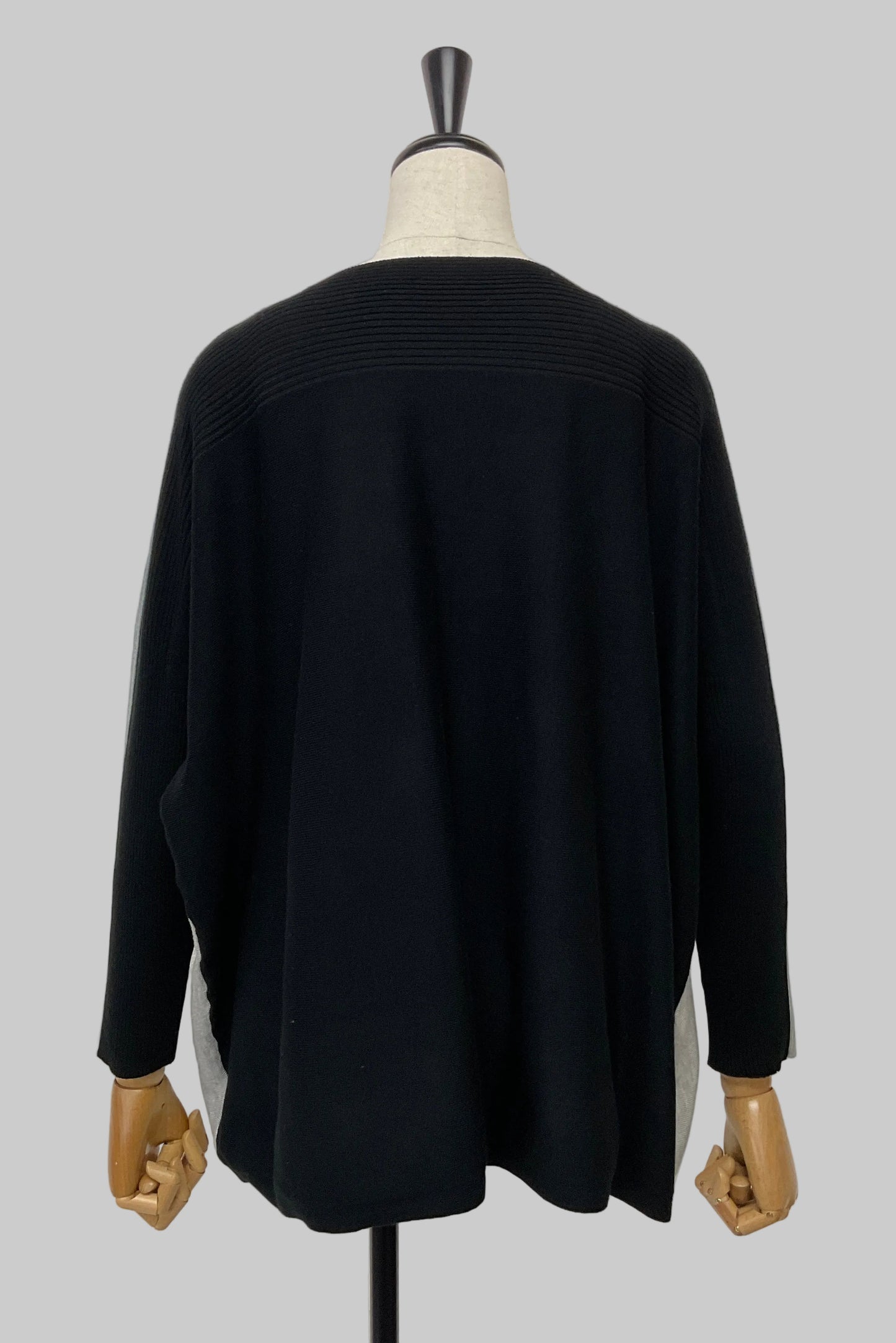 バイカラーニット