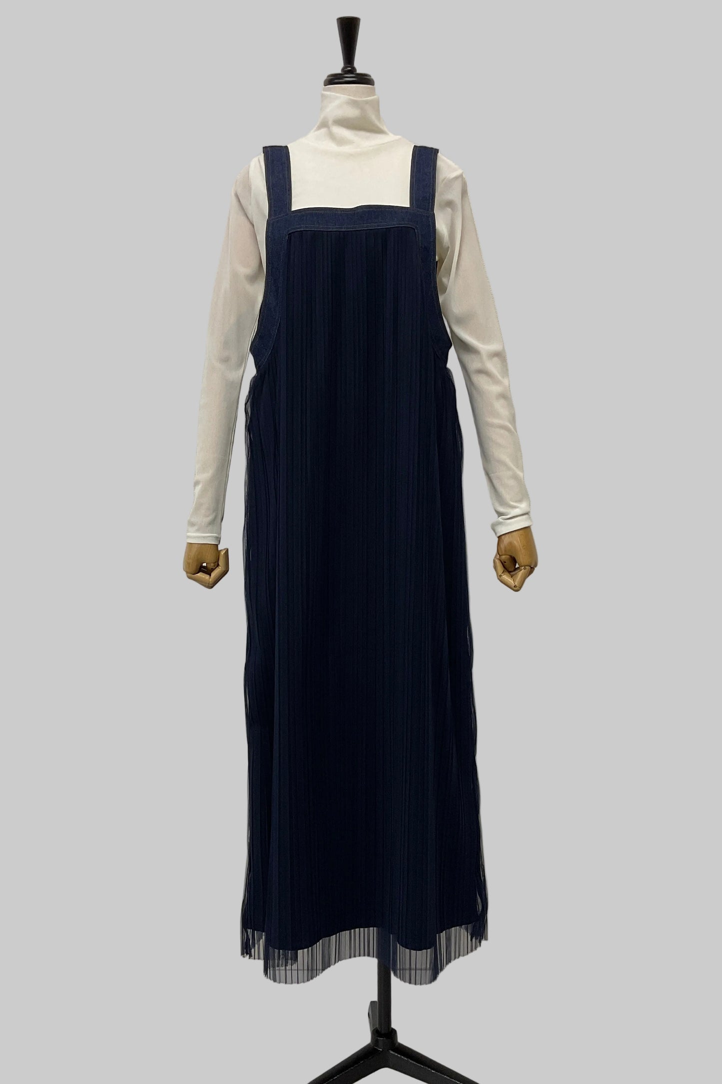 2WAYプリーツジャンパースカート