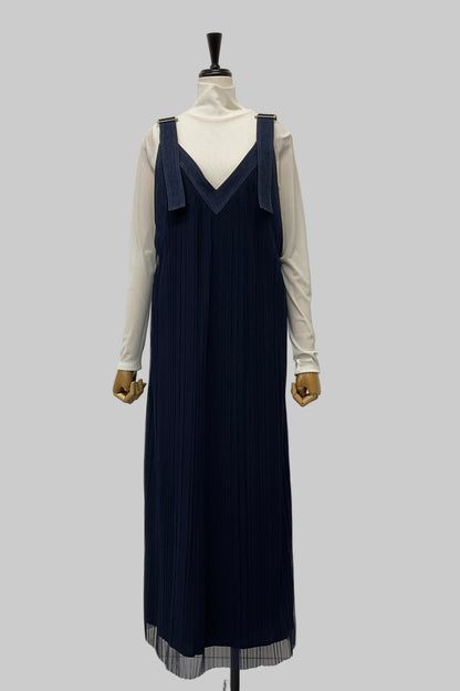 2WAYプリーツジャンパースカート