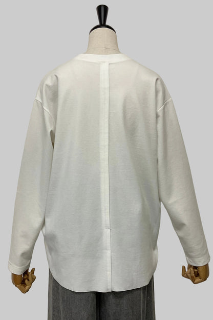 裾切り替えカットソー