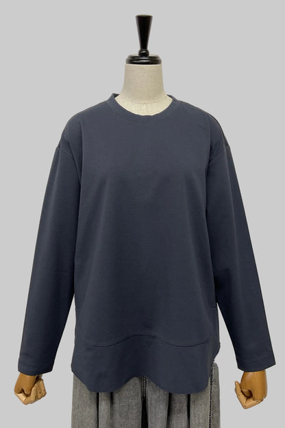 裾切り替えカットソー