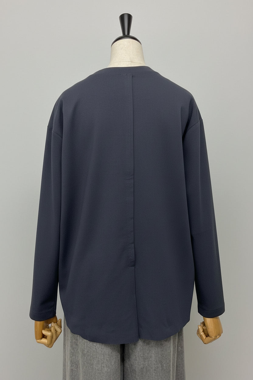 裾切り替えカットソー