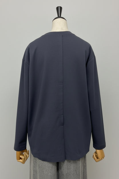 裾切り替えカットソー