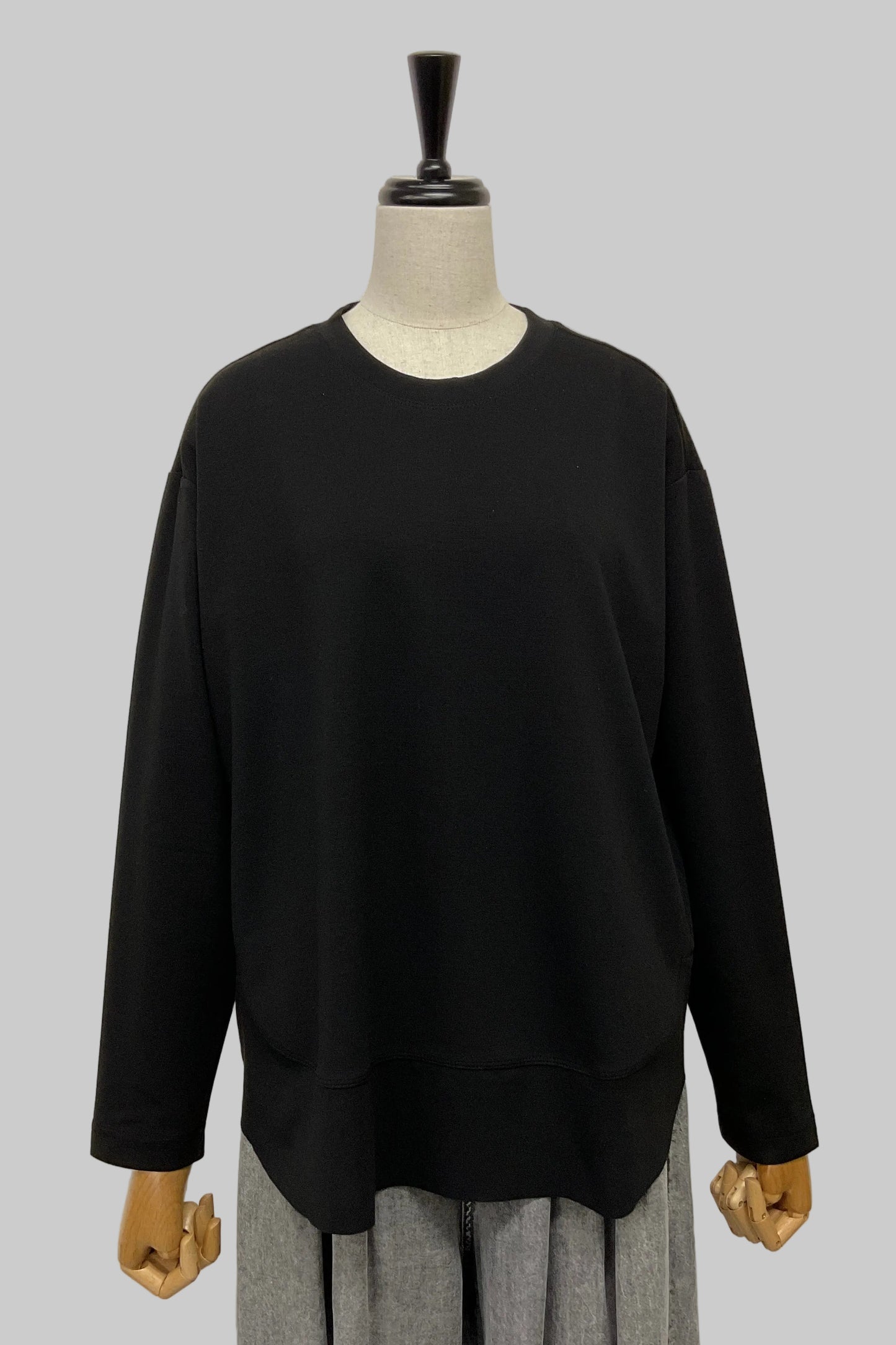 裾切り替えカットソー