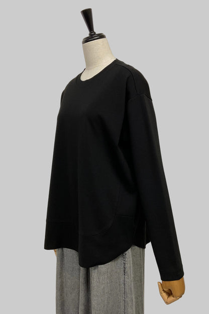 裾切り替えカットソー