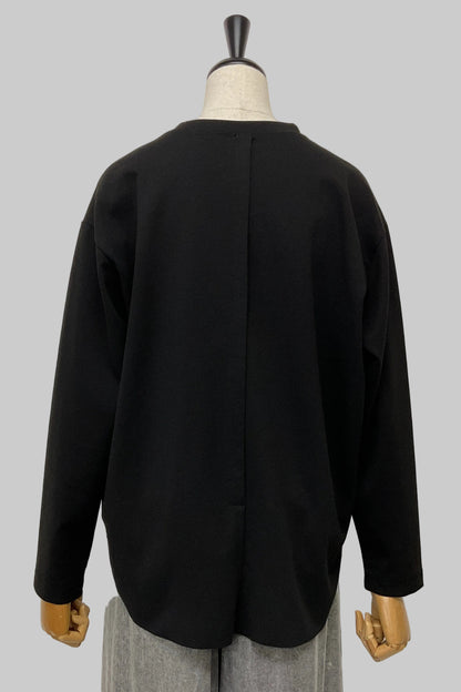 裾切り替えカットソー