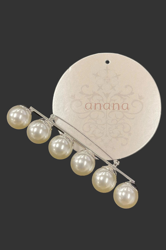 BIGパールブローチ