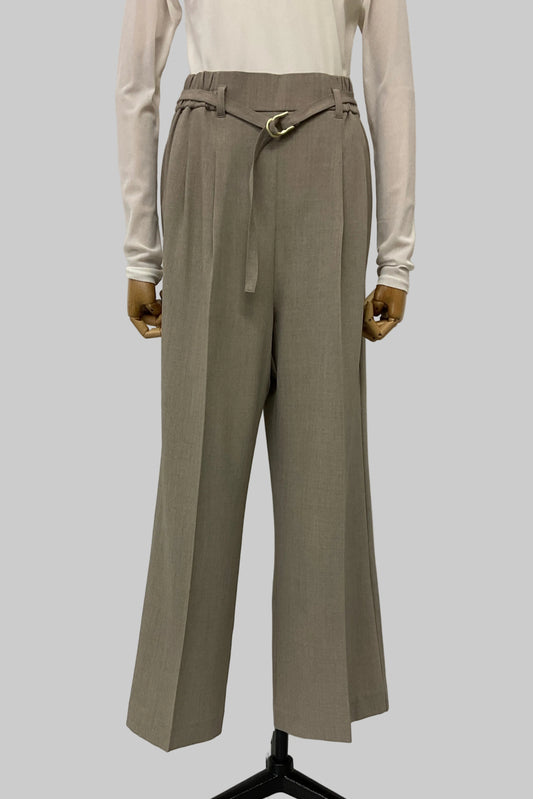 メランジワイドパンツ