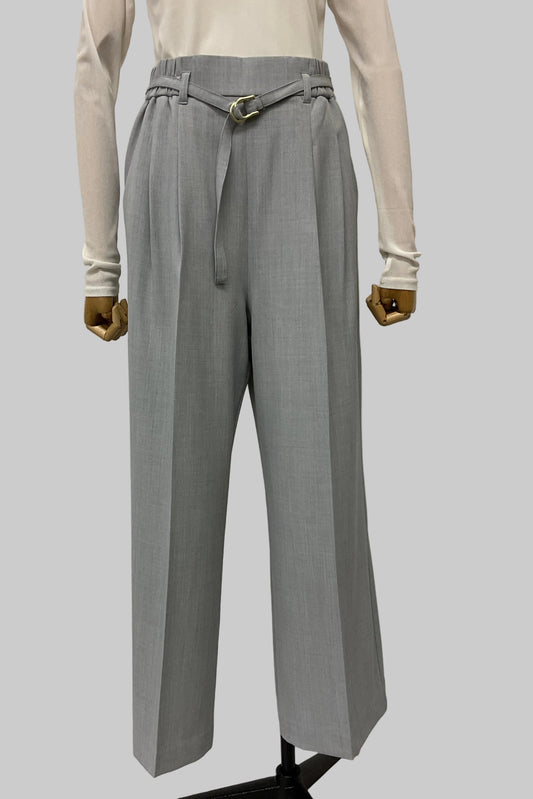 メランジワイドパンツ