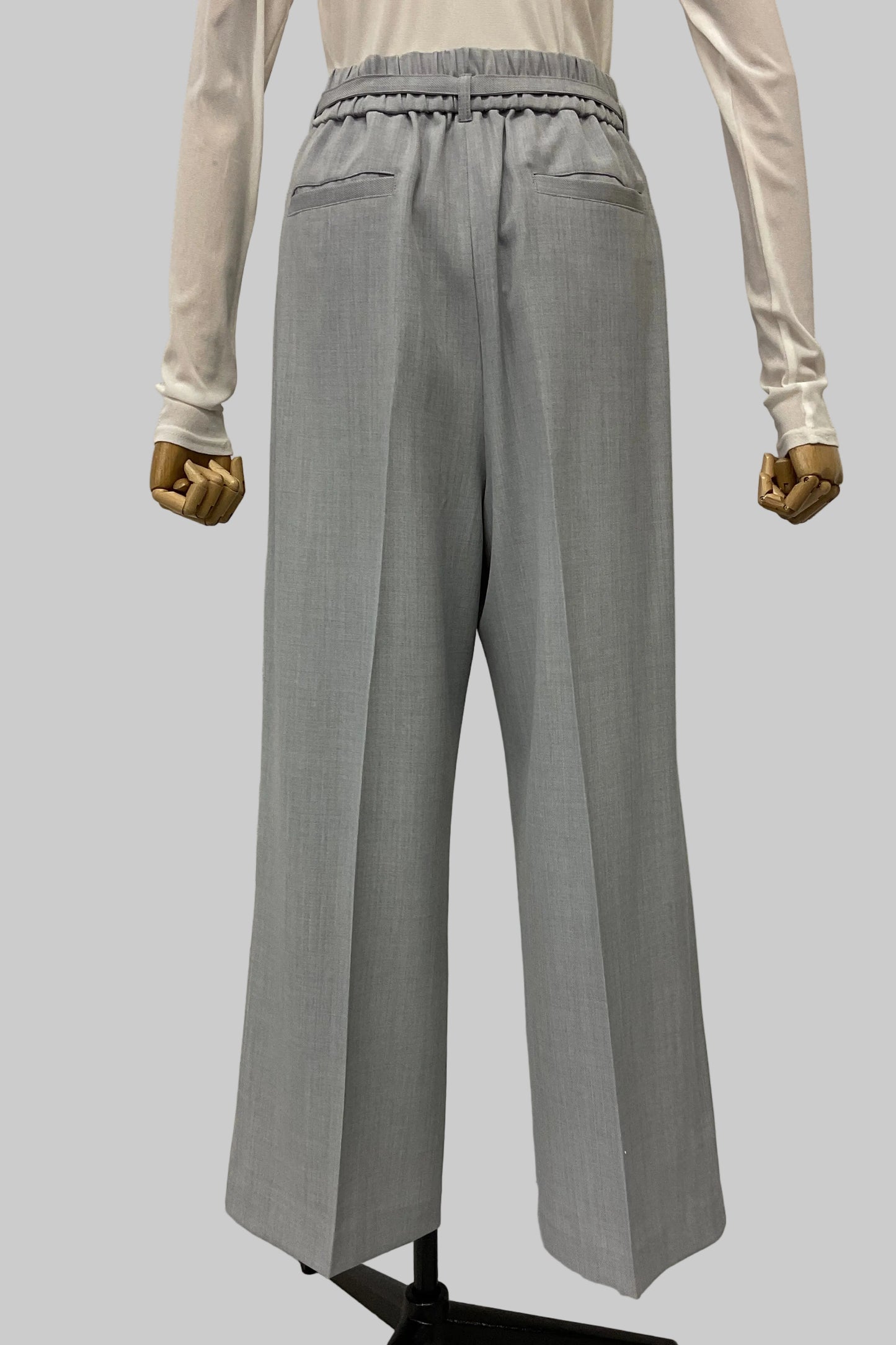 メランジワイドパンツ