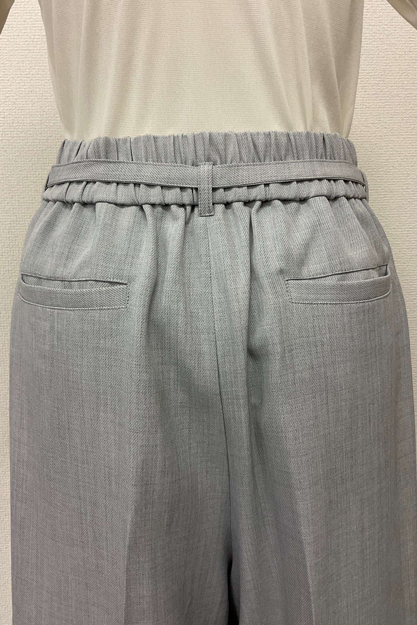 メランジワイドパンツ