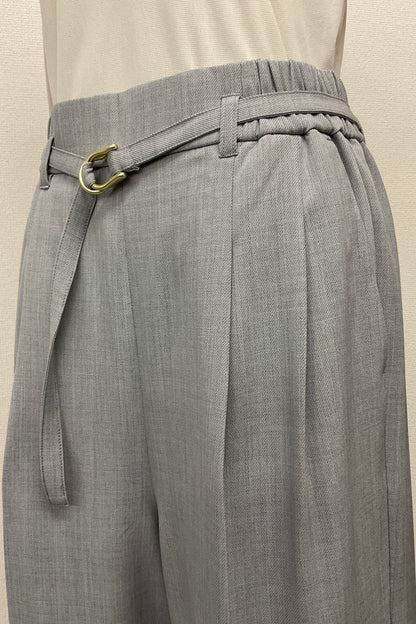 メランジワイドパンツ