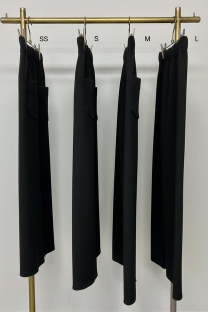 リブペンシルスカート