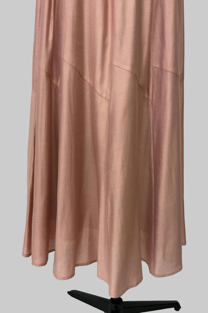 〈30%OFF〉シルキーフレアスカート