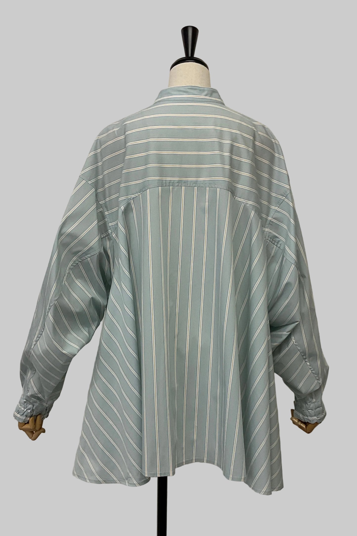 ストライプフレアシャツ