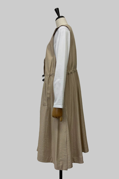 ワッシャーロングジレ