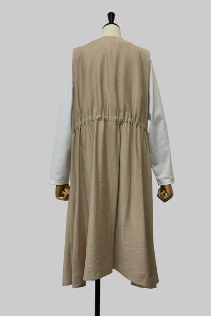 ワッシャーロングジレ