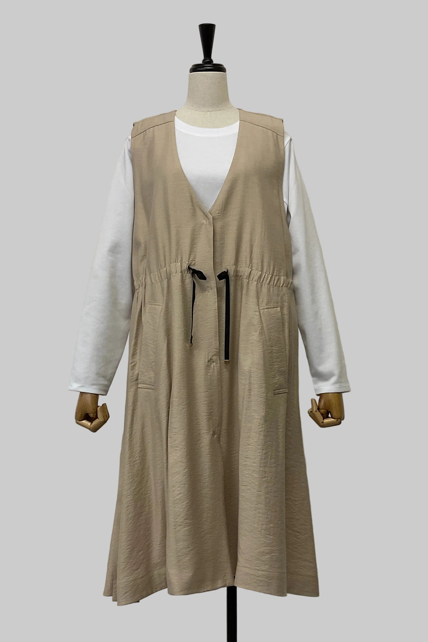 ワッシャーロングジレ