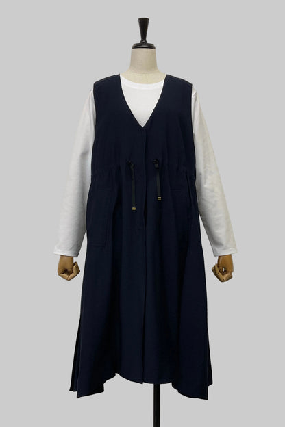 ワッシャーロングジレ