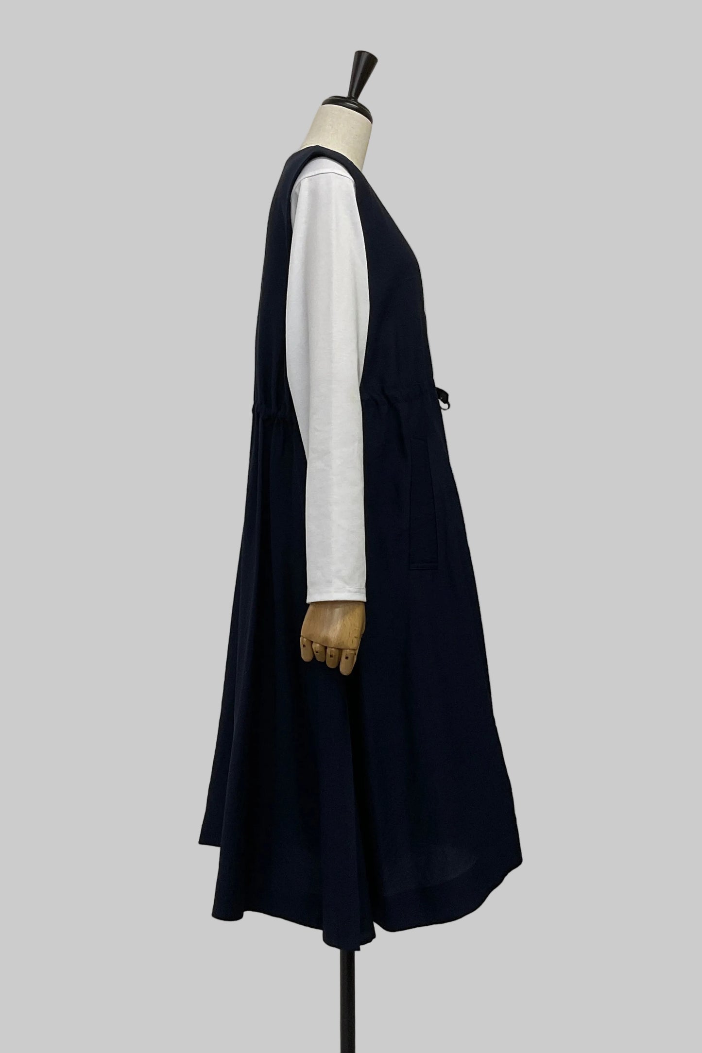 ワッシャーロングジレ