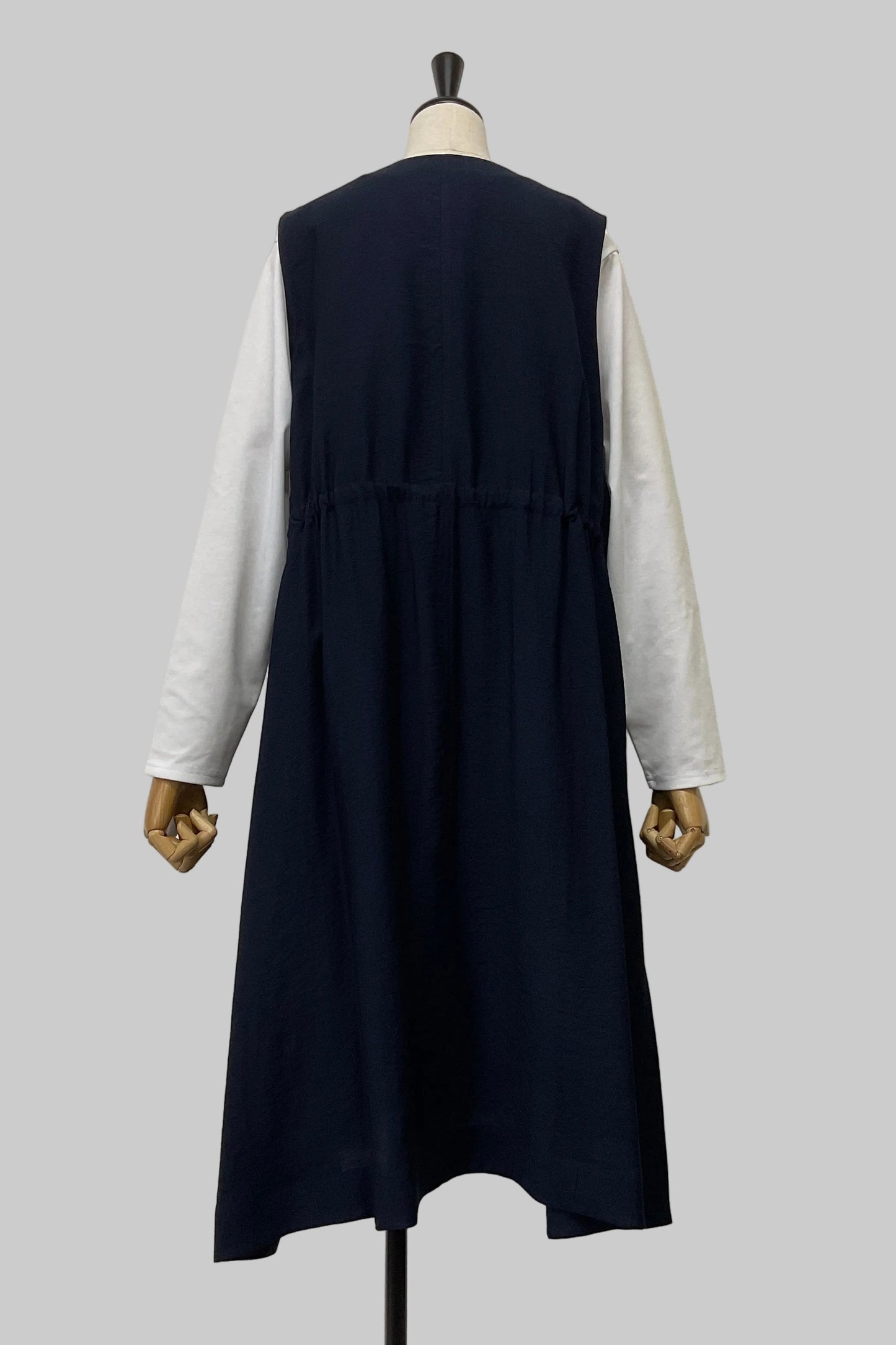 ワッシャーロングジレ