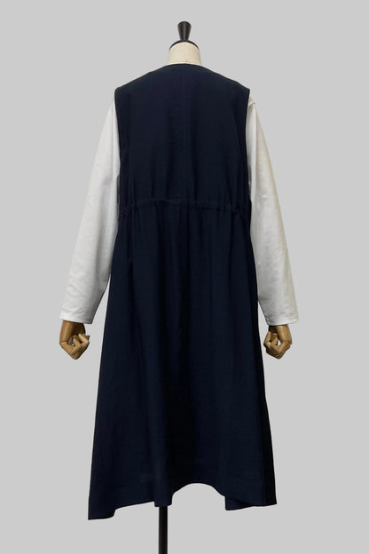 ワッシャーロングジレ