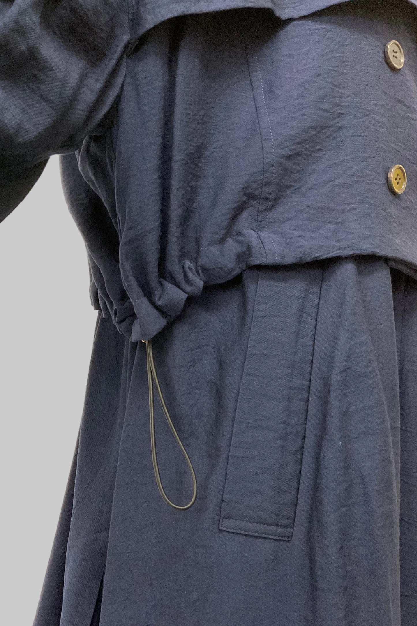 ワッシャーショートコート