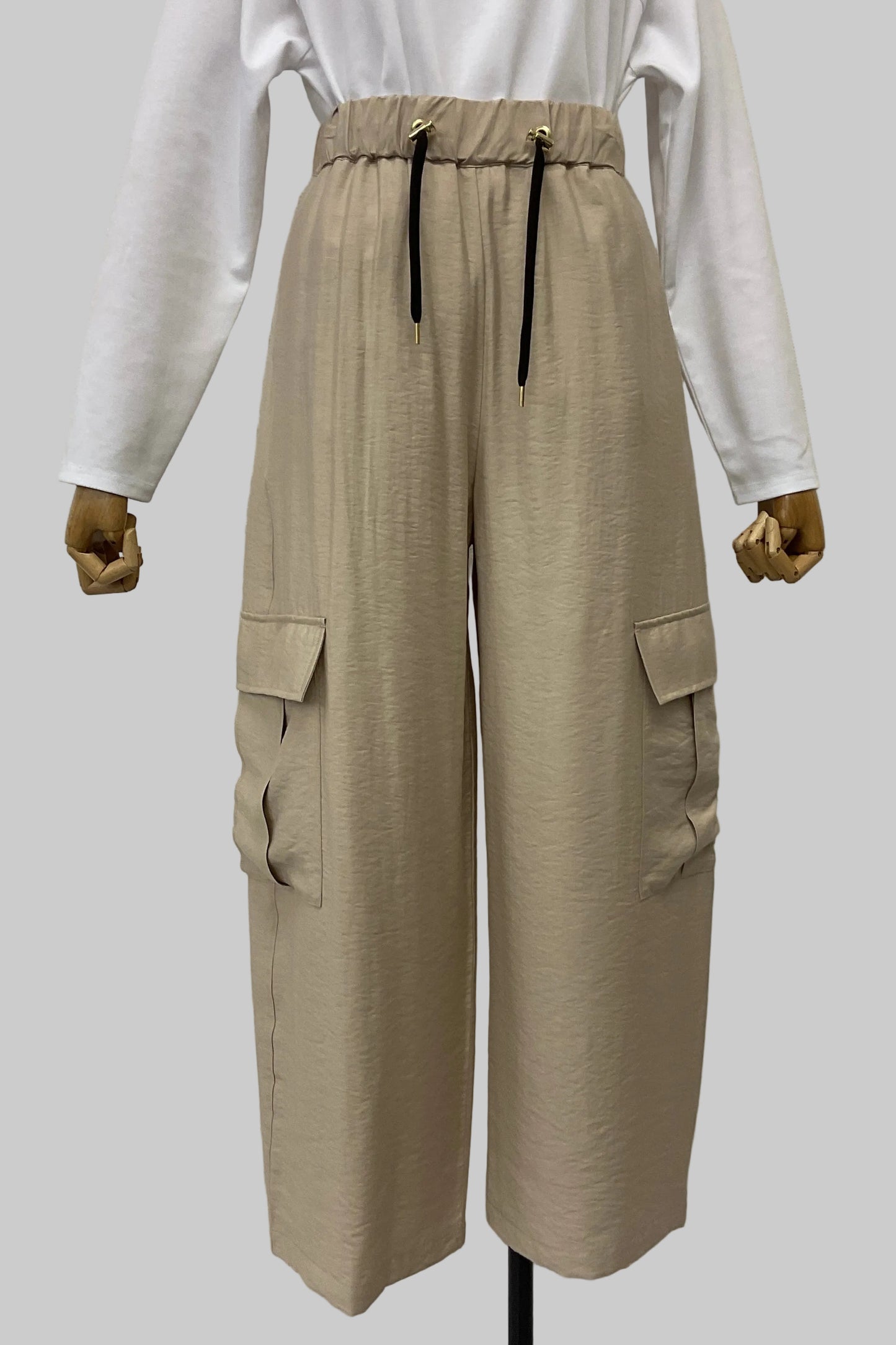 ワッシャーワイドカーゴパンツ