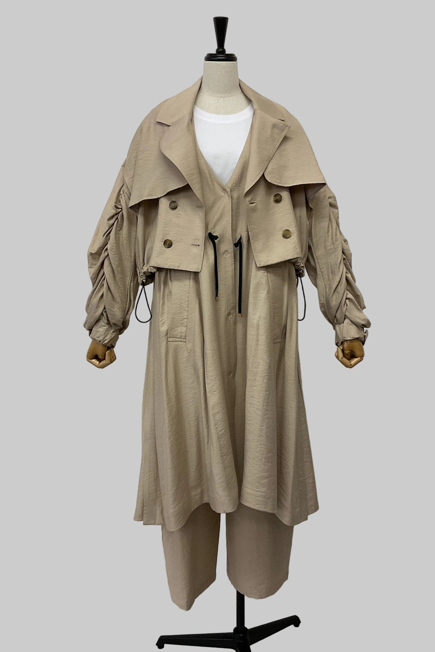 ワッシャーロングジレ