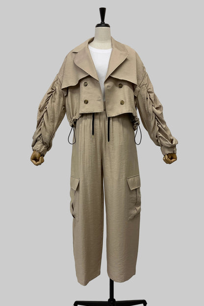 ワッシャーワイドカーゴパンツ