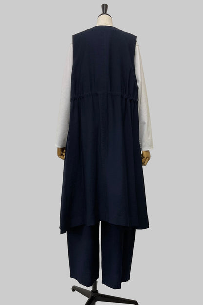 ワッシャーロングジレ