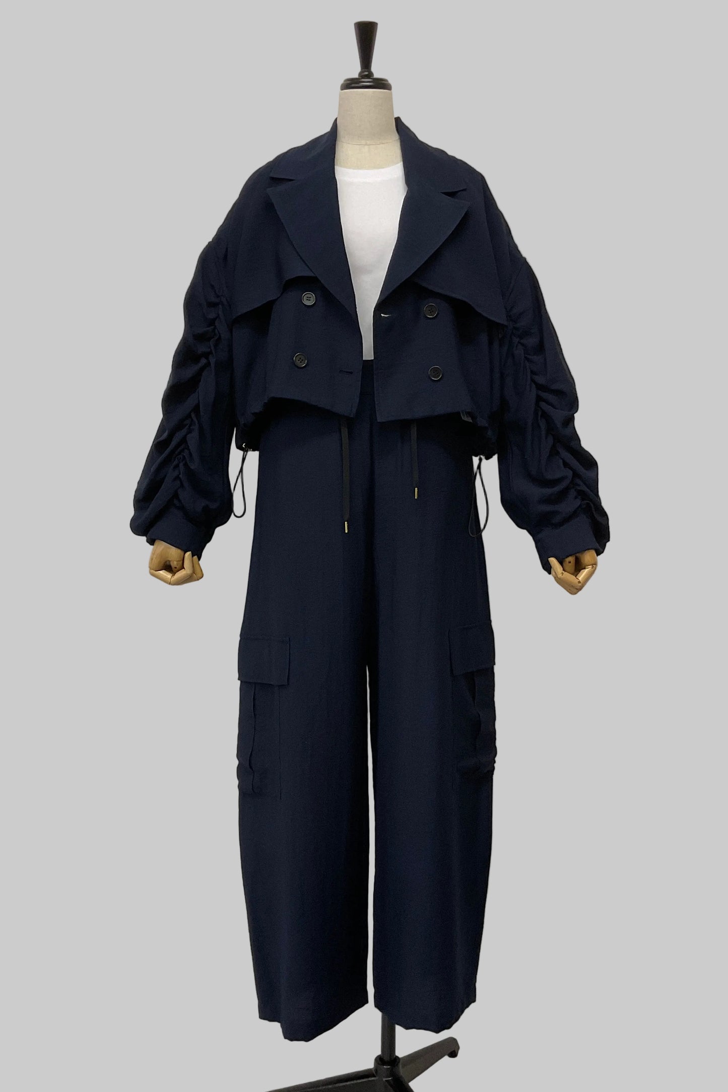 ワッシャーワイドカーゴパンツ