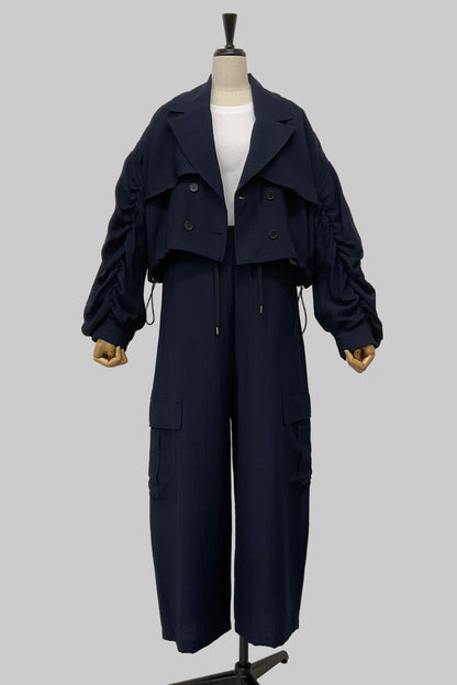 ワッシャーワイドカーゴパンツ