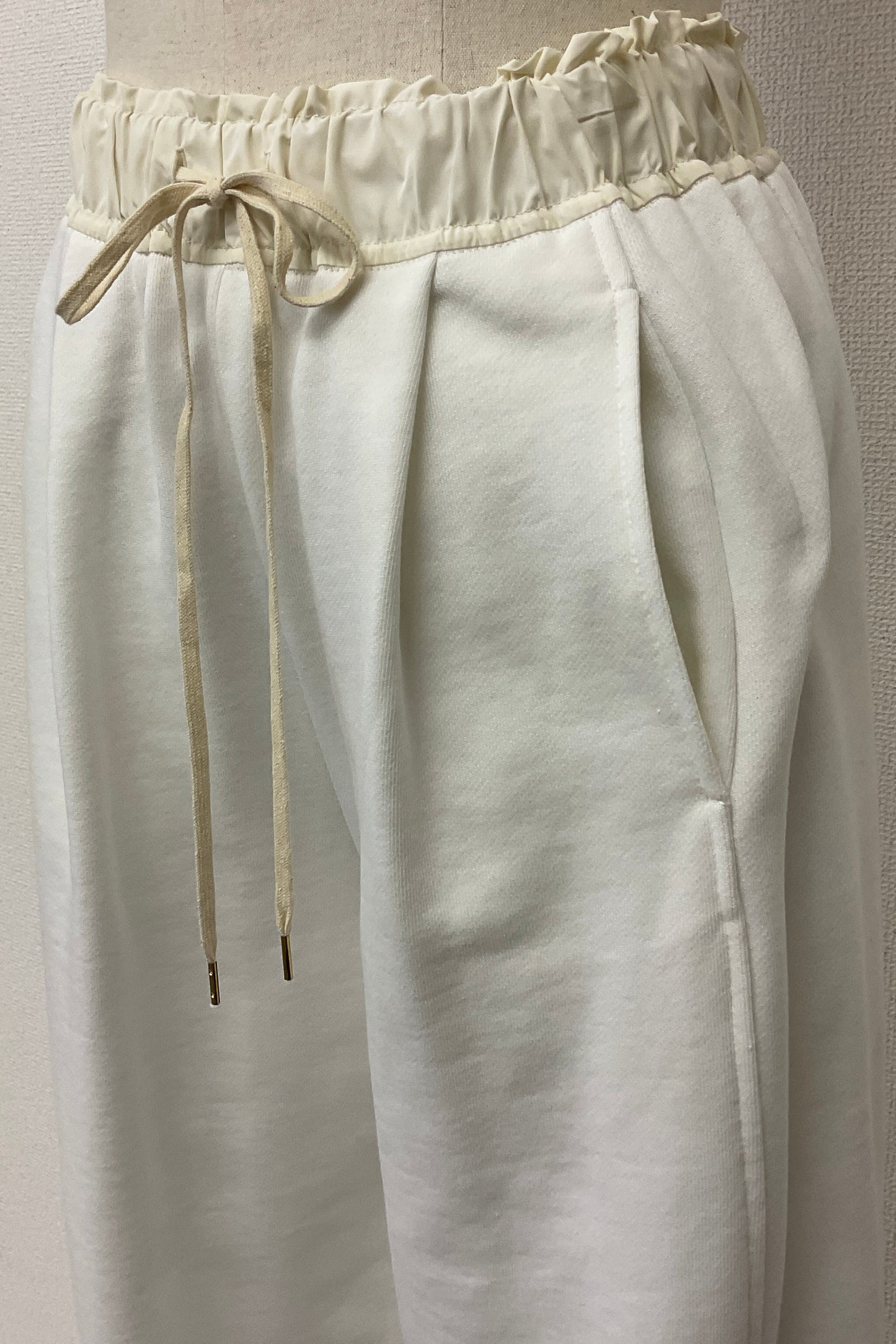 〈30%OFF〉裏毛ワイドパンツ