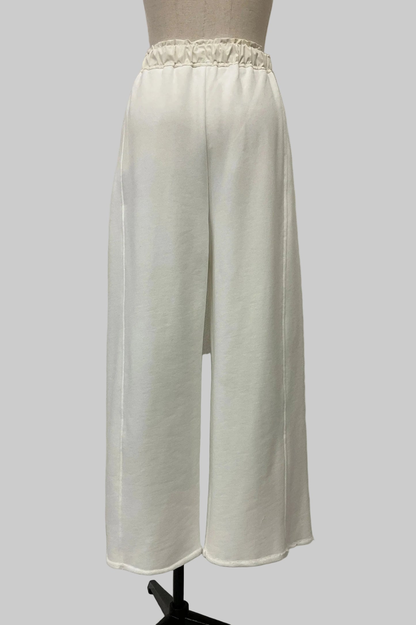 〈30%OFF〉裏毛ワイドパンツ