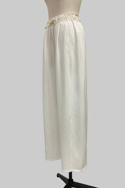 〈30%OFF〉裏毛ワイドパンツ