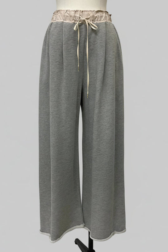 〈30%OFF〉裏毛ワイドパンツ