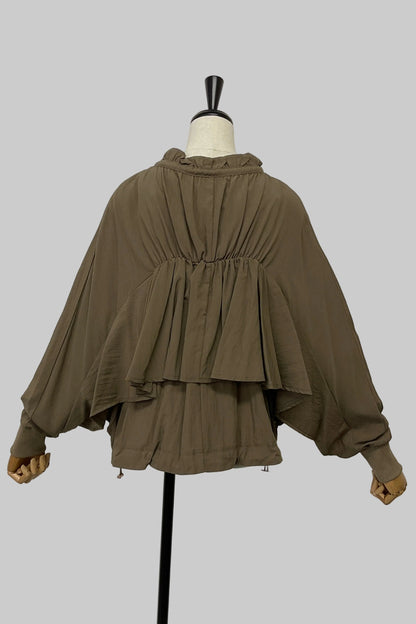 バックフリルスキッパーブルゾン