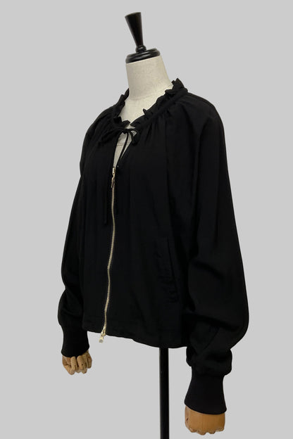 バックフリルスキッパーブルゾン