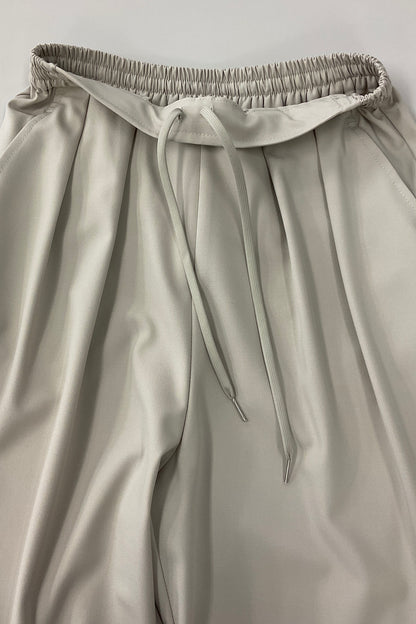 ツータックワイドパンツ