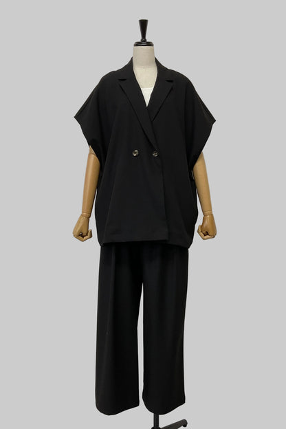 ツータックワイドパンツ