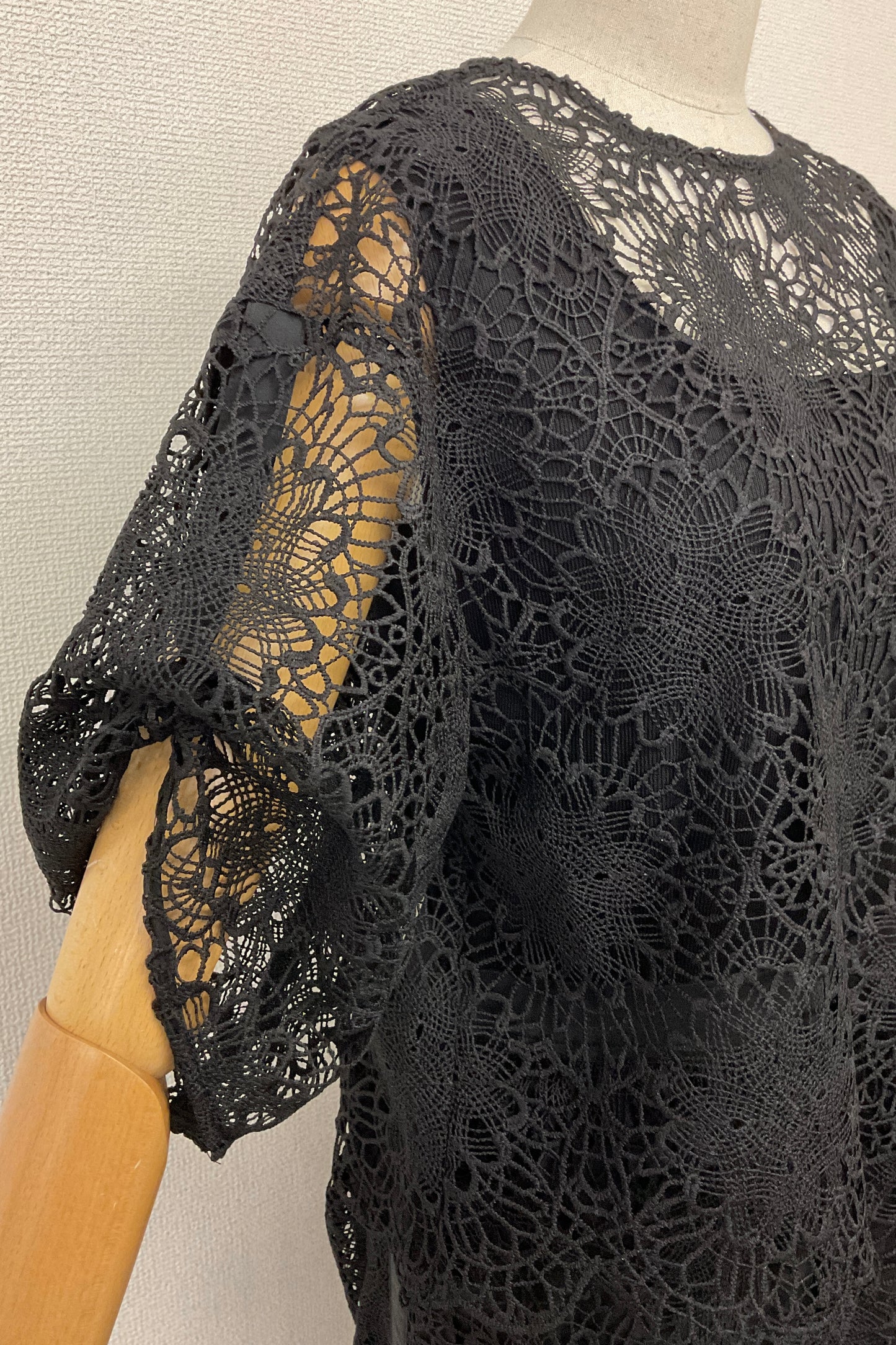 2WAYスカラップレースブラウス