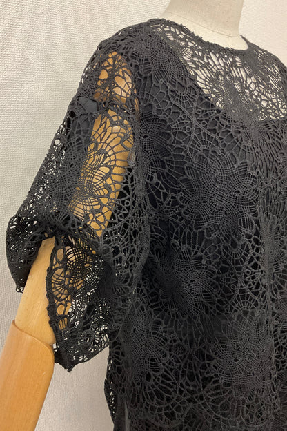 2WAYスカラップレースブラウス