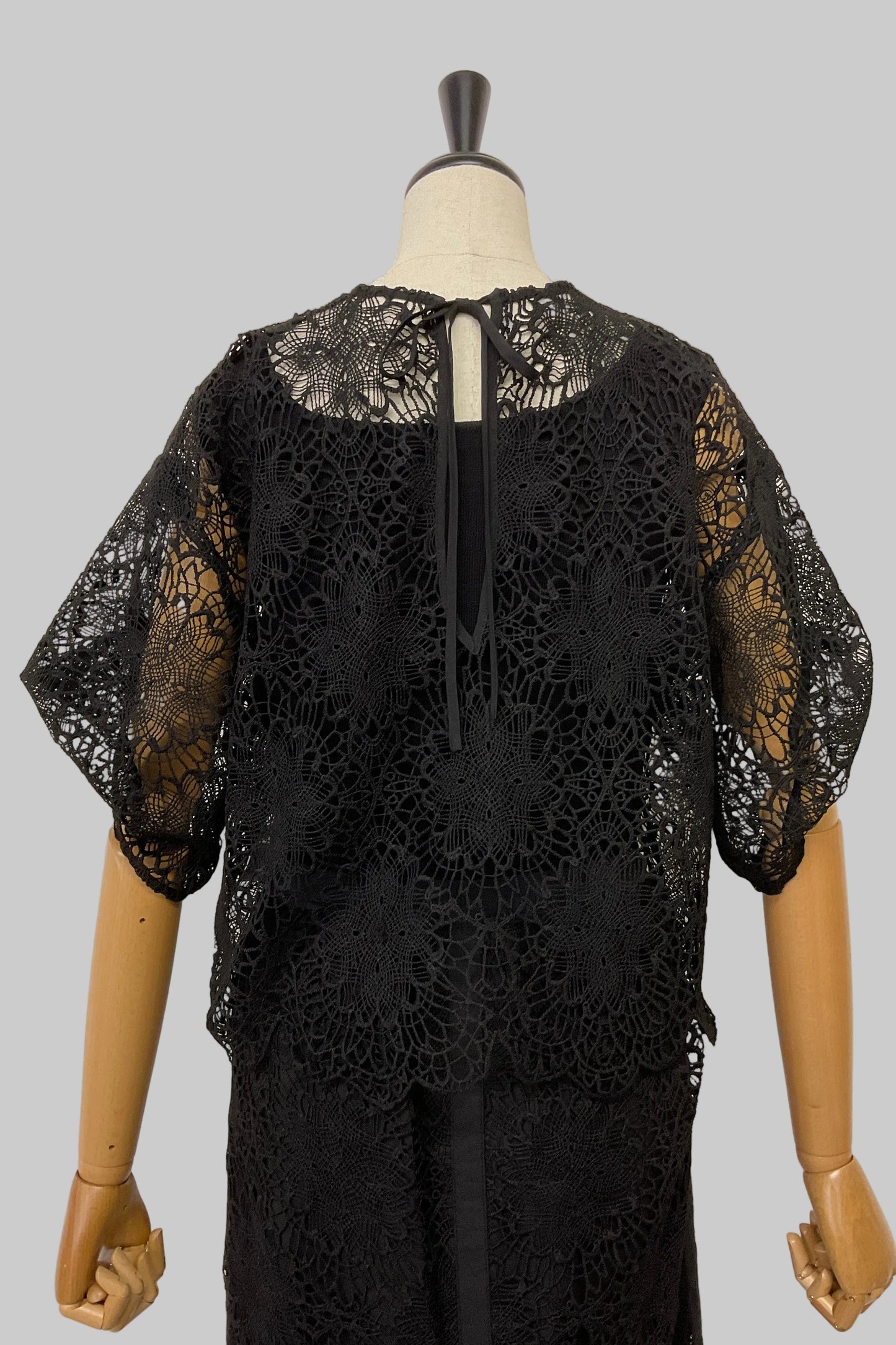 2WAYスカラップレースブラウス